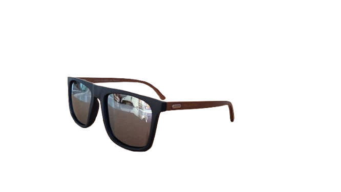 Óculos Al Mare Escotilha Bambu Espelhado - Imagem 13