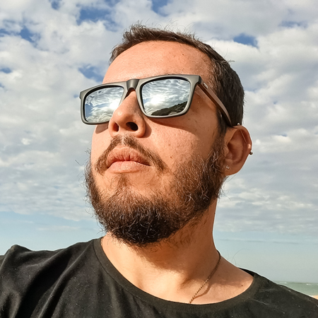 Óculos Al Mare Escotilha Bambu Espelhado - Imagem 2