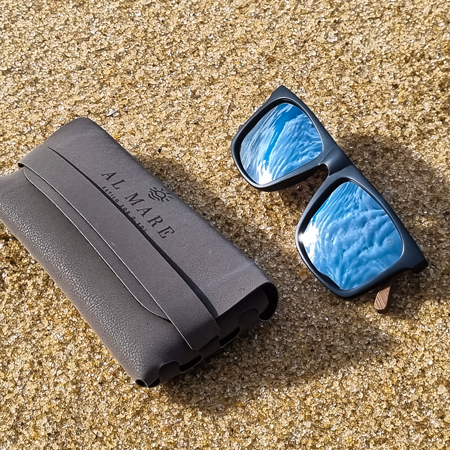 Óculos Al Mare Escotilha Bambu Espelhado - Imagem 4