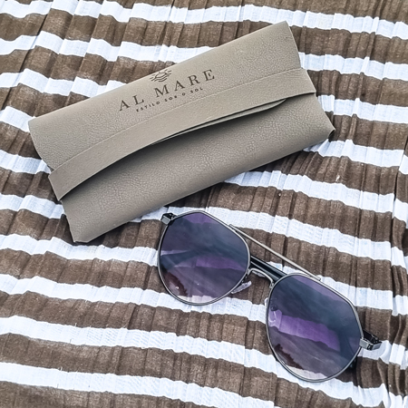 Óculos Al Mare Aviador Pacific Metálico - Imagem 6