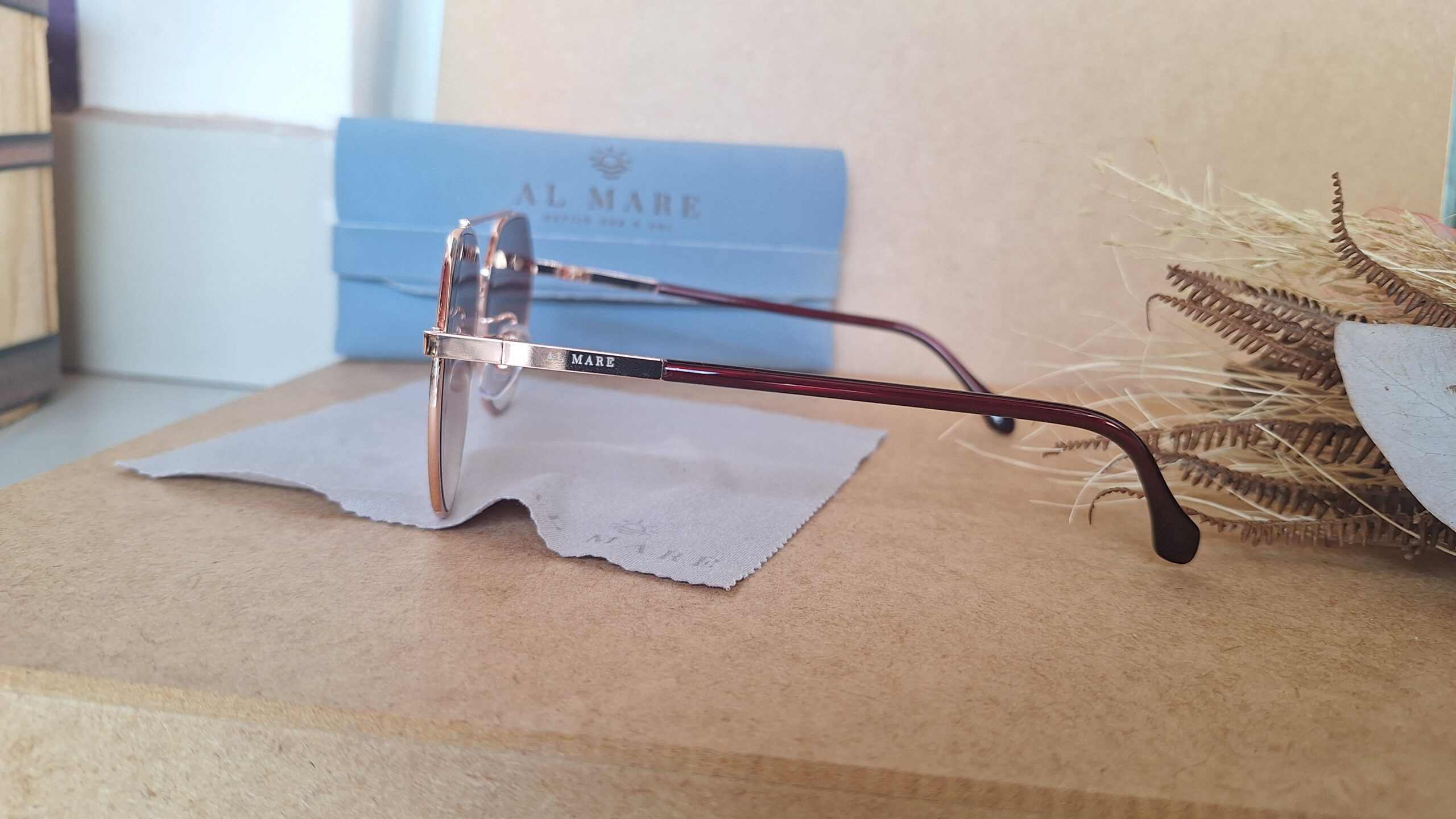 Óculos Al Mare Aviador Pacific Metálico - Imagem 5