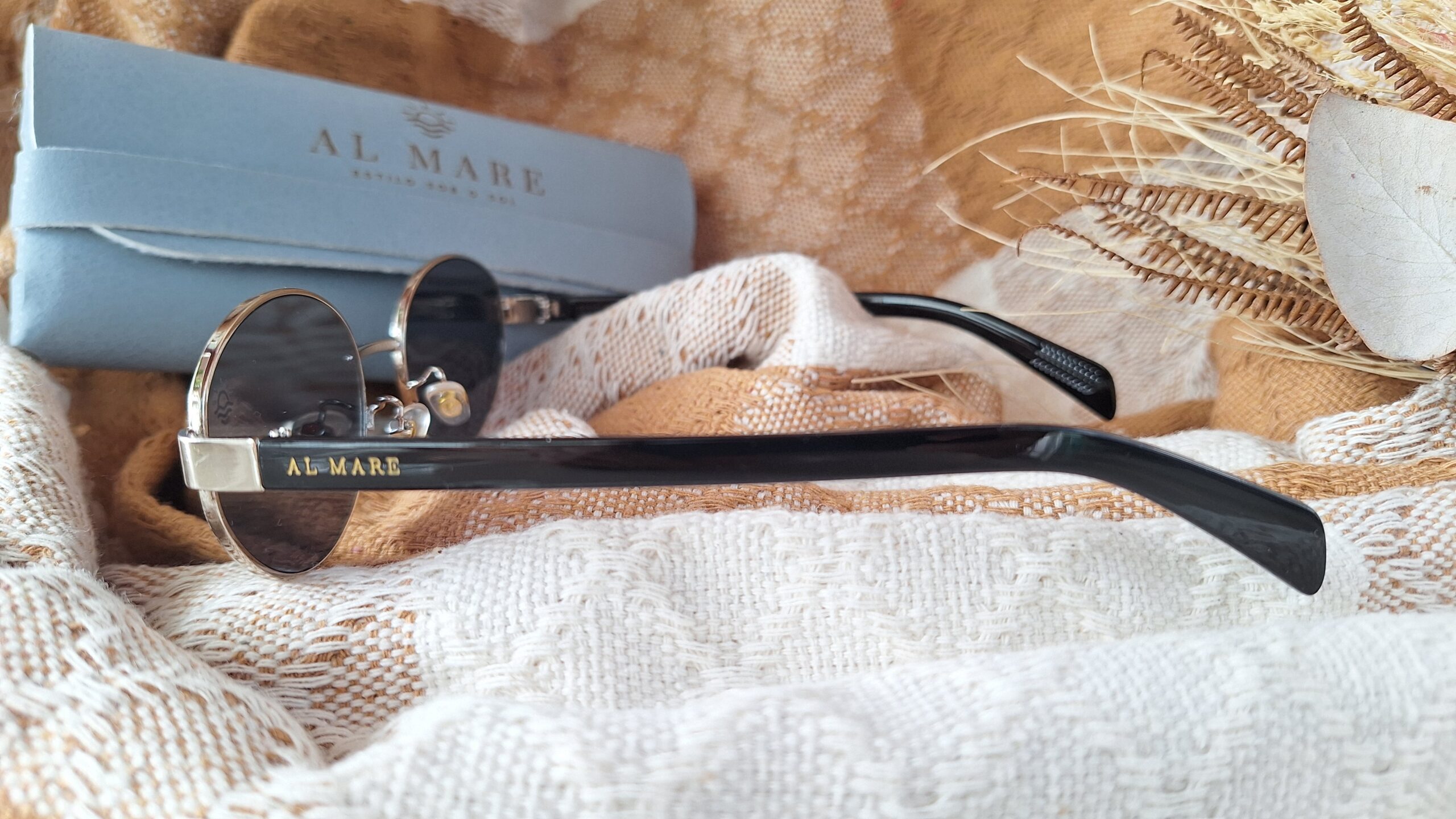 Óculos Al Mare Píer Oval com Acabamento Metálico - Imagem 7