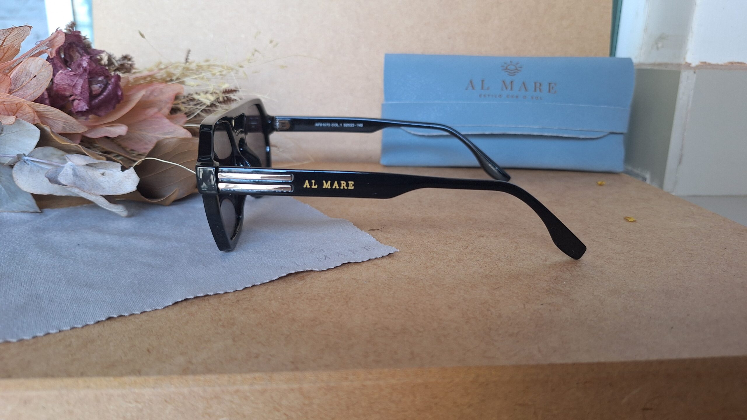 Óculos Al Mare Sail Hexagonal em Acetato - Imagem 3