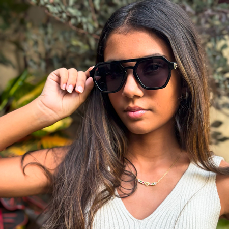 Óculos Al Mare Sail Hexagonal em Acetato