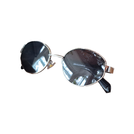 Óculos Al Mare Píer Oval com Acabamento Metálico - Imagem 4