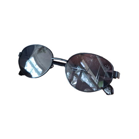 Óculos Al Mare Píer Oval com Acabamento Metálico - Imagem 2